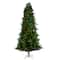 7.5ft. Pre-Lit Montana Mountain Fir Artificial Christmas Tree, Multicolor LED Lights